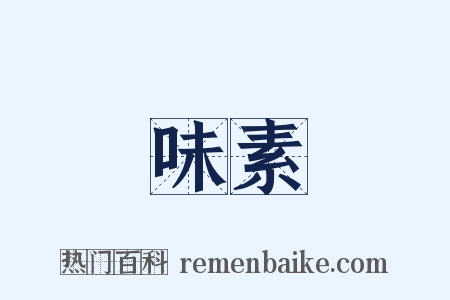 味素是什么意思的图片